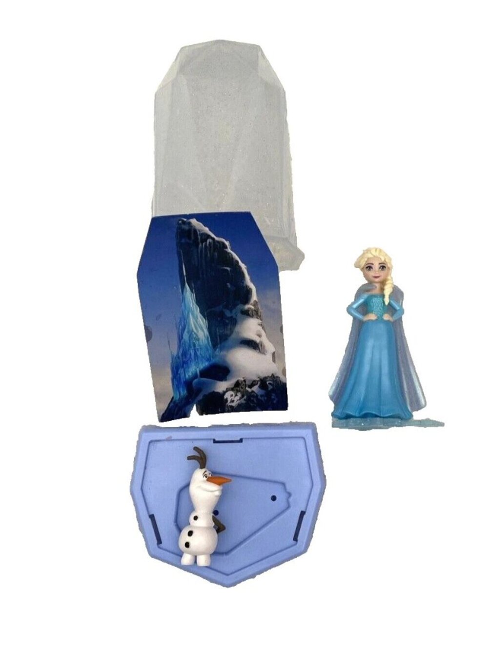 Disney Frozen Ice Reveal Surprise Small Doll Character & Friends Toy Used